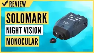 Solomark Night Vision Monocular, Blue-Infrared Illuminator Review