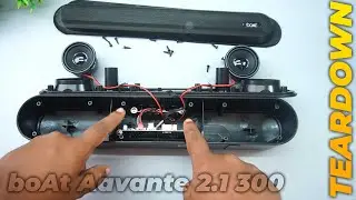 boAt Aavante 2.1 300 Soundbar Teardown | Inside Look at the 40W Beast!