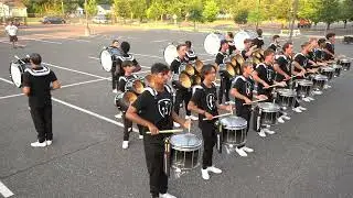 Bluecoats Snare Feature in the Lot
