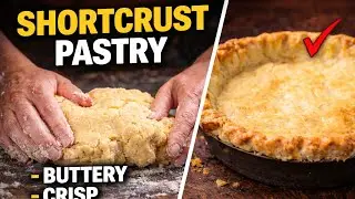 Shortcrust Pastry Recipe - Buttery, Crisp & Easy (No Shrinkage)