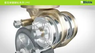 重型弹簧脚轮系列 LPFE