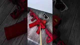 CUSTOMIZED GEL BLASTER&mdash;RED DRAGON #gelblaster  #airsoft #toys