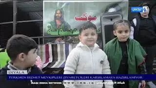 Mezarlığa ziyaretçileri kabul etmek için yapılan hazırlıklar.(Hs) İbrahim Al-Samin