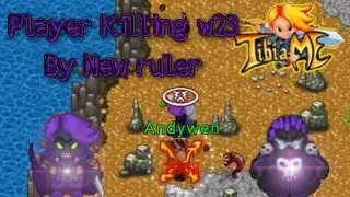 Tibiame W23 Player Killing By New Ruler (Andywen Lvl 214,Erika Lvl 207, Ayz Lvl 198 2x TOT)