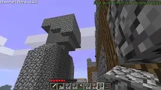Minecraft Alpha - Building a Church
