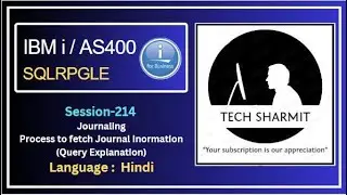 SQL to get information about Journaled Objects | ibmi training | as400 tutorial | as400 | ibmi as400