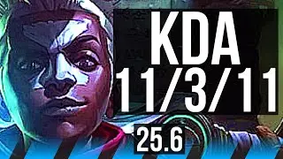 EKKO vs AZIR (MID) | 11/3/11, Legendary | EUW Master | 25.6
