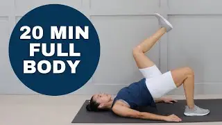 20 MIN Full Body Workout // Dumbbells | Angelique Clark