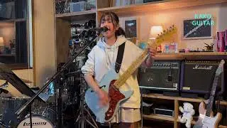 準透明少年/ヨルシカ  【エレキギター弾き語り】♱໒꒱ KAKO GUITAR ໒꒱♱ 12歳小6