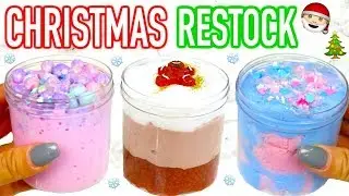 ПОПОЛНЕНИЕ МАГАЗИНА СЛАЙМОВ 2018! НОВЫЕ РОЖДЕСТВЕНСКИЕ КОРОБКИ! 14 декабря 2018 г.
