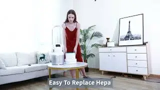 Advwin Heater Bladeless Tower Fan with Air Purifier