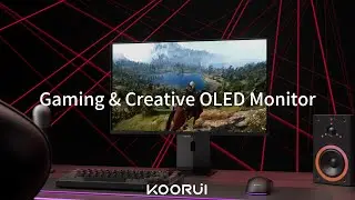 KOORUI S3241XO:Gaming & Creative OLED Monitor#koorui #monitor