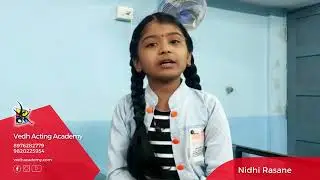 Nidhi Rasane | 12th Anniversary | Prominent Alumni | Vedh Acting Academy