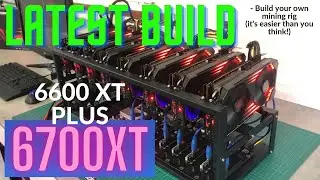 6700 XT mining rig build