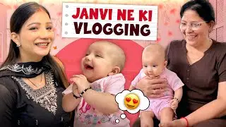 Janvi Ne Ki Vlogging 😍