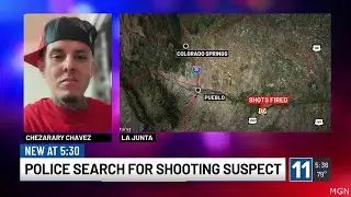 Police searching for suspect wanted after shooting in La Junta