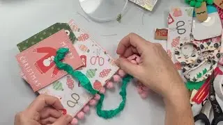 Craft with me- Embellishment book! 🥰🎅🏻
