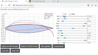Flusur: airfoil design with a target model (www.flusur.com)