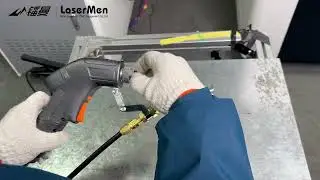 [LaserMen]Air cooling fiber laser welding cutting cleaning machine with built-in