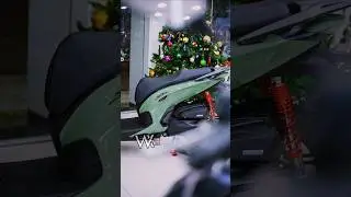 HONDA SH 350i ABS 2025 | Green Macha #sh350 #shorts #wavexsg #automobile