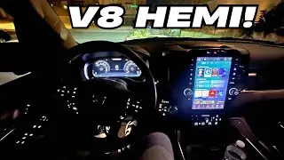Каково это &mdash; управлять новым Ram 1500 V8 Hemi 2026 года | Ночная поездка от первого лица