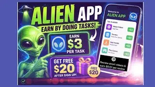 Earn dollars by doing task / Alien Apps
