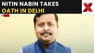 Nitin Nabin Swearing In LIVE: Ceremony Marks Start As BJP’s New National President