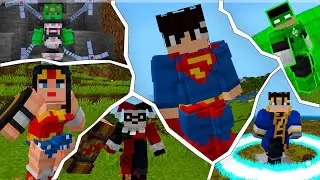FINALMENTE ATUALIZOU!! A MELHOR ADDON de HEROIS do MINECRAFT PE! 1.21.132