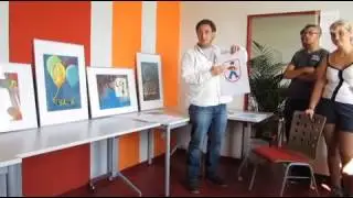Graffiti-Kunst f&uuml;r Garagenwand