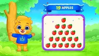 19 Apples 123 Numbers Count & Tracing 
