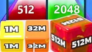 SOLO Gameplay- How to Play Jelly Run 2048 Ultimate Showdown #ballgamezone