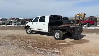 2008 DODGE RAM 2500 PICKUP, 6.7L CUMMINS DIESEL, 4 For Sale
