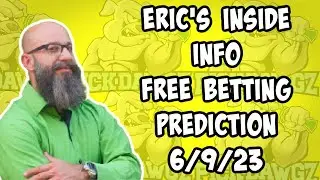 Rangers at Rays  Winning Betting Prediction from Inside Information 6/9/23 | Eric's Inside Info