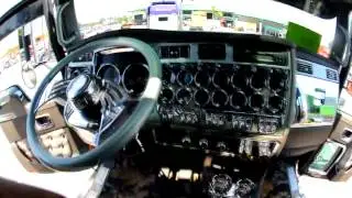 The Lead Sled Show Truck in Action - 2006 Kenworth W9b Big Rig