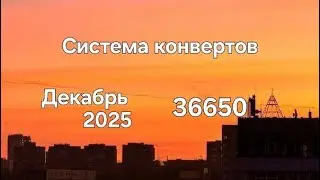 #142 Система конвертов. Декабрь №3 