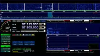 SWL 41 Meter Band the info Freq 7205MHz 2025 04 24 18 46 54