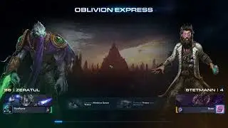 StarCraft 2 Co-op | Oblivion Express Brutal - Zeratul & Stetmann (Lv 4) | Zeratul POV Gameplay