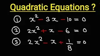 How to solve Quadratic Equations by factorisation method in Hindi 2024 || @Computer_Bhaiya