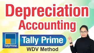 Depreciation related entries | Depreciation on fixed assets| WDV method