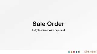 Kite Books Android - How to create sales order and sale invoice with payment