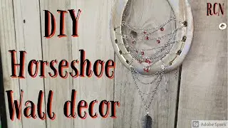DIY Horseshoe wall decor | DIY horsehoe Art | DIY horseshoe ideas | Easy horseshoe craft