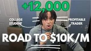 Nursing College Student Makes +$12,000 Day Trading |Road to $10K Month | 2nd Pay