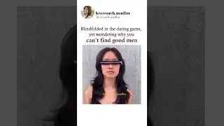 Blindfolded in dating game? #funny #memes #shorts #shortvideo