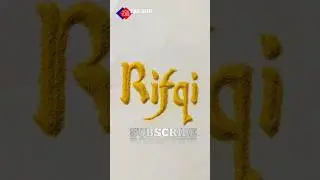 Writing Rifqi request from fine sand #sand #calligraphy #art #education #shorts