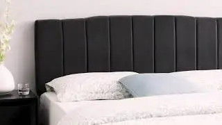 Camilla Channel Tufted Performance Velvet Headboard