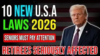🚨 10 New U.S. Laws Taking Effect in 2026 &mdash; Why Seniors & Retirees Should Pay Attention