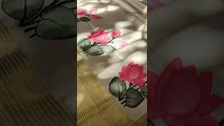 That's How Hand painted Kerala Saree is Made !#fabric #fabricpainting #design #kerala