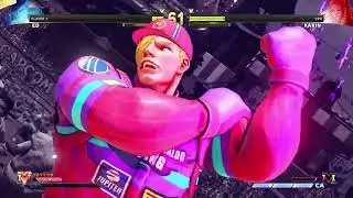 STREET FIGHTER V ED vs Karin