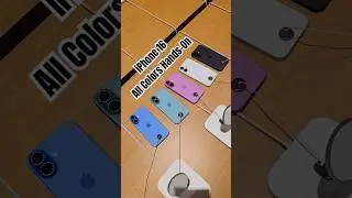 iPhone 16 All Colors Hands-On