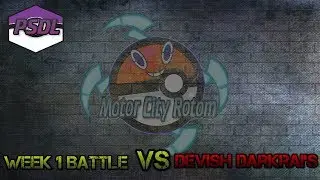 Down to the Wire - Motor City Rotoms vs Devilish Darkrais! PSDL W1 Pokemon Showdown Draft League
